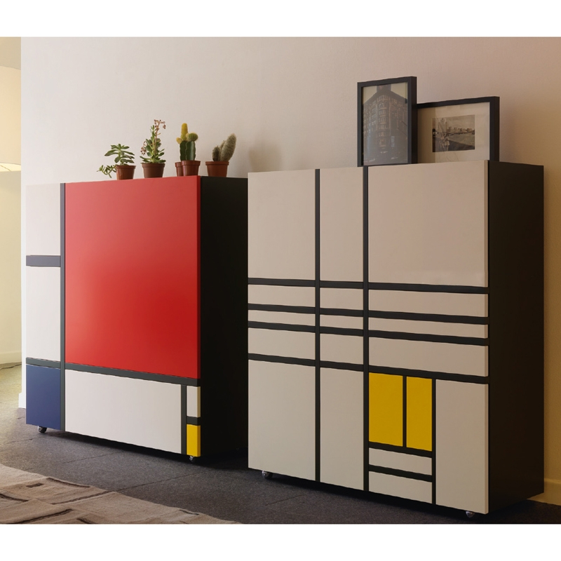Meuble de rangement HOMAGE TO MONDRIAN 2 CAPPELLINI
