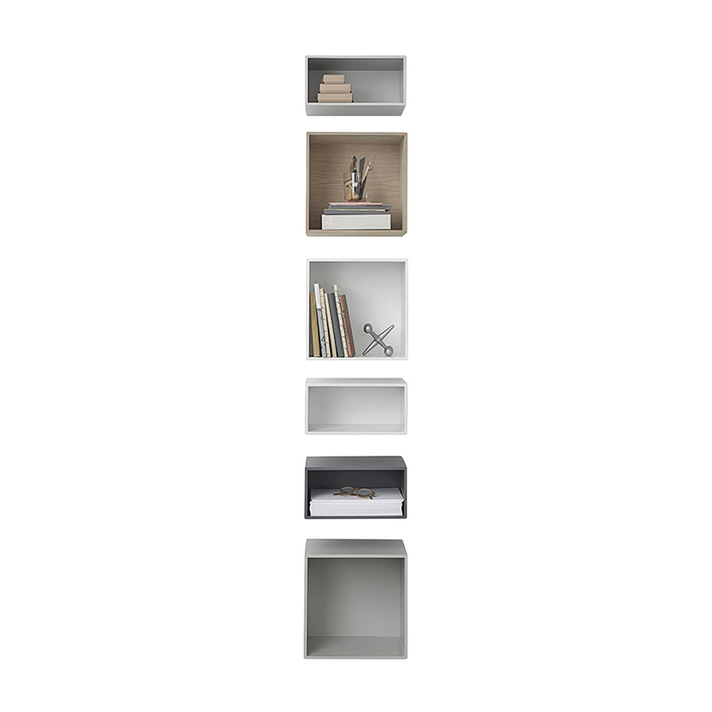 Etagère MINI STACKED Gris clair MUUTO