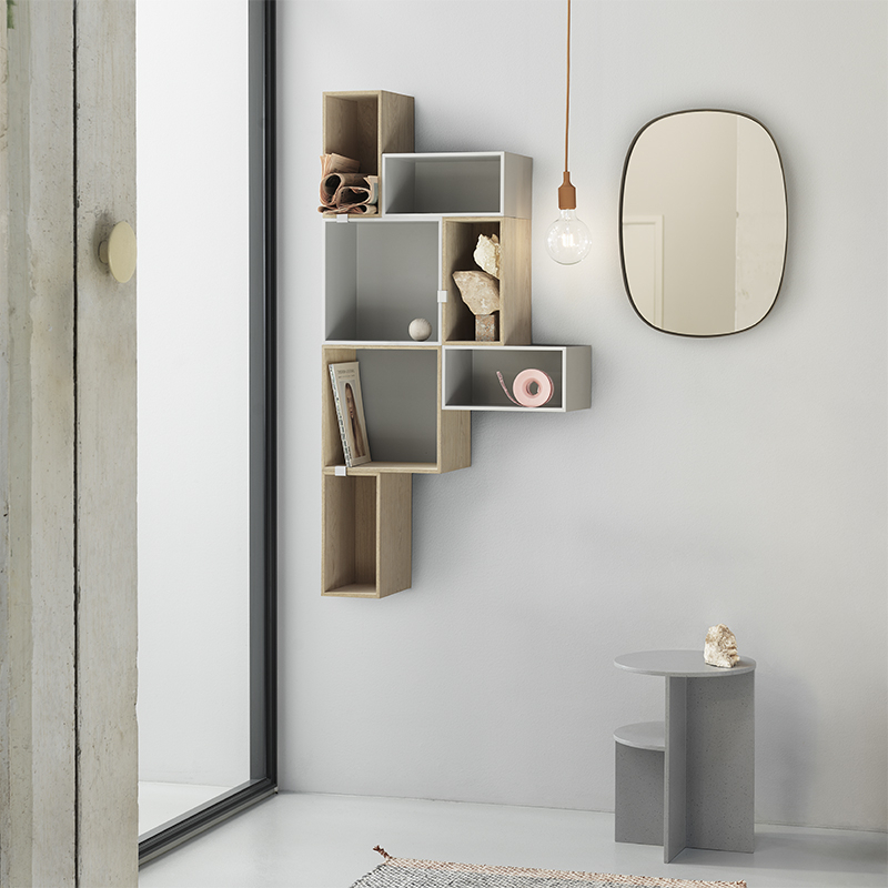 Etagère MINI STACKED Vert brun MUUTO