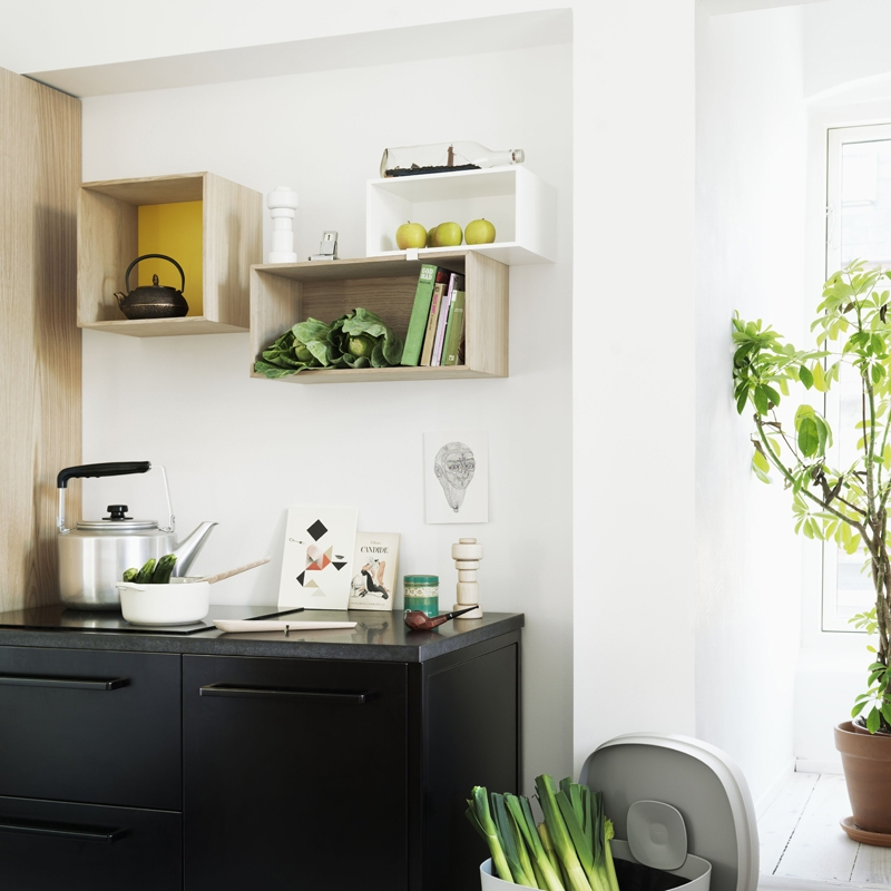 Etagère MINI STACKED Chêne MUUTO