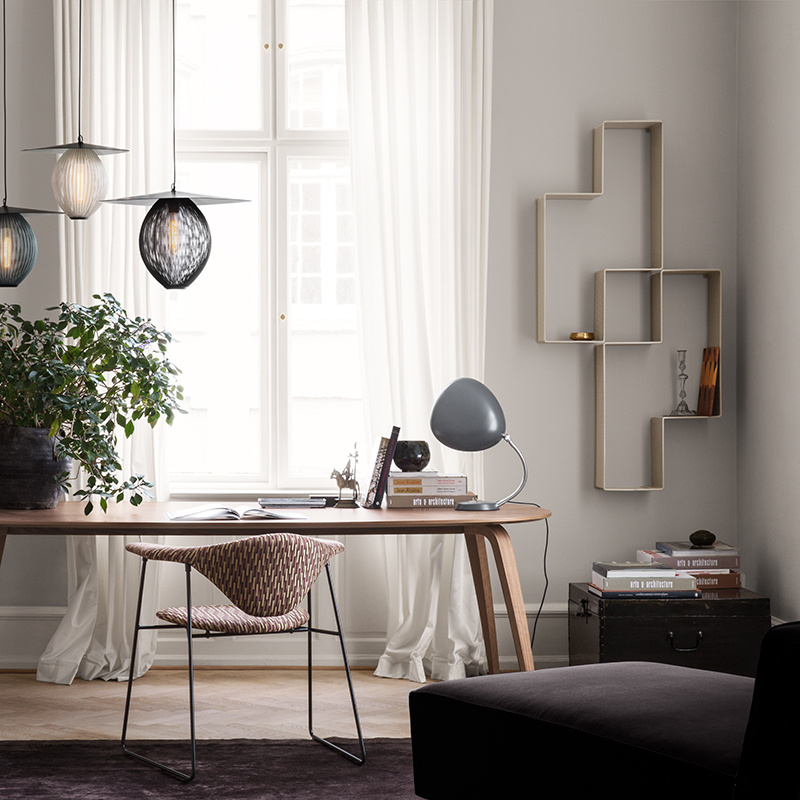 Etagère MATEGOT DEDAL BOOKSHELF Gris stone GUBI