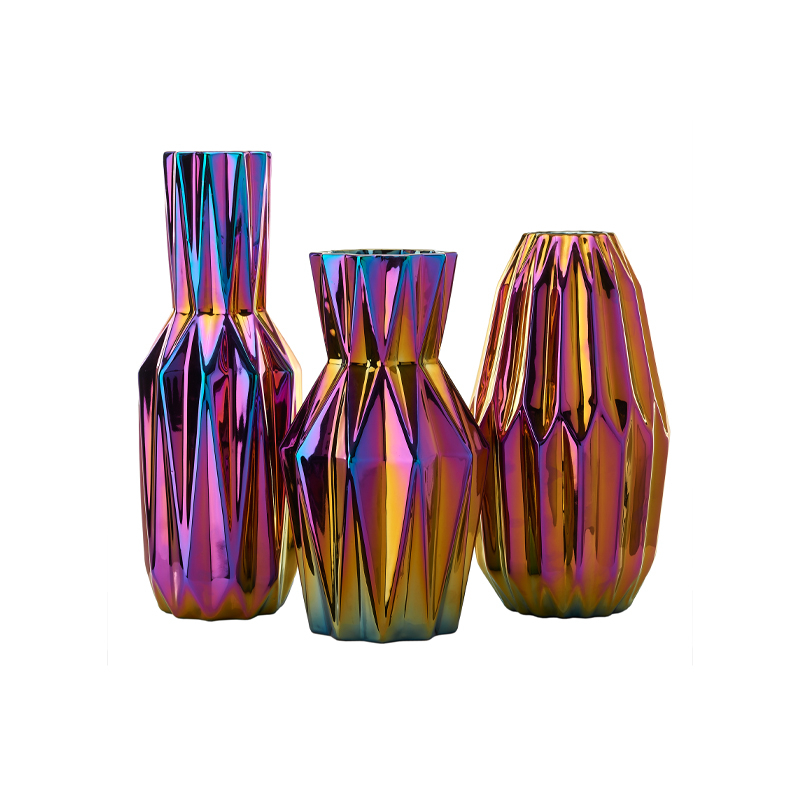 Vase Vase OILY FOLDS M Multicolore  POLS POTTEN