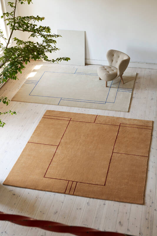 Tapis Tapis CRUISE AP11 Bombay Brun Doré AND TRADITION