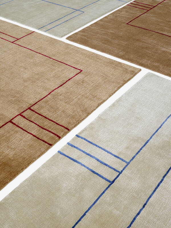 Tapis Tapis CRUISE AP11 Bombay Brun Doré AND TRADITION