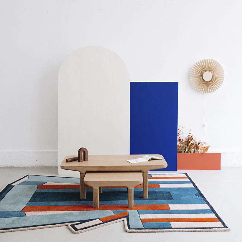 Table basse CAMILLE L29 Chêne HARTO
