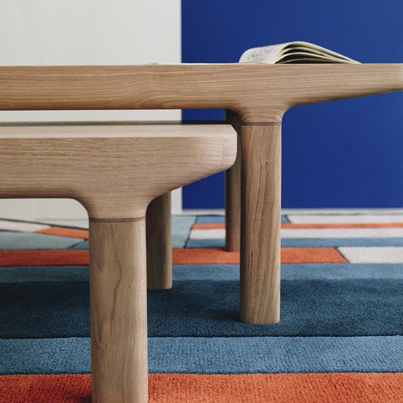 Table basse CAMILLE L29 Chêne HARTO