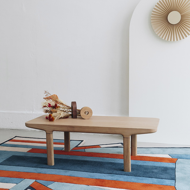 Table basse CAMILLE L29 Chêne HARTO