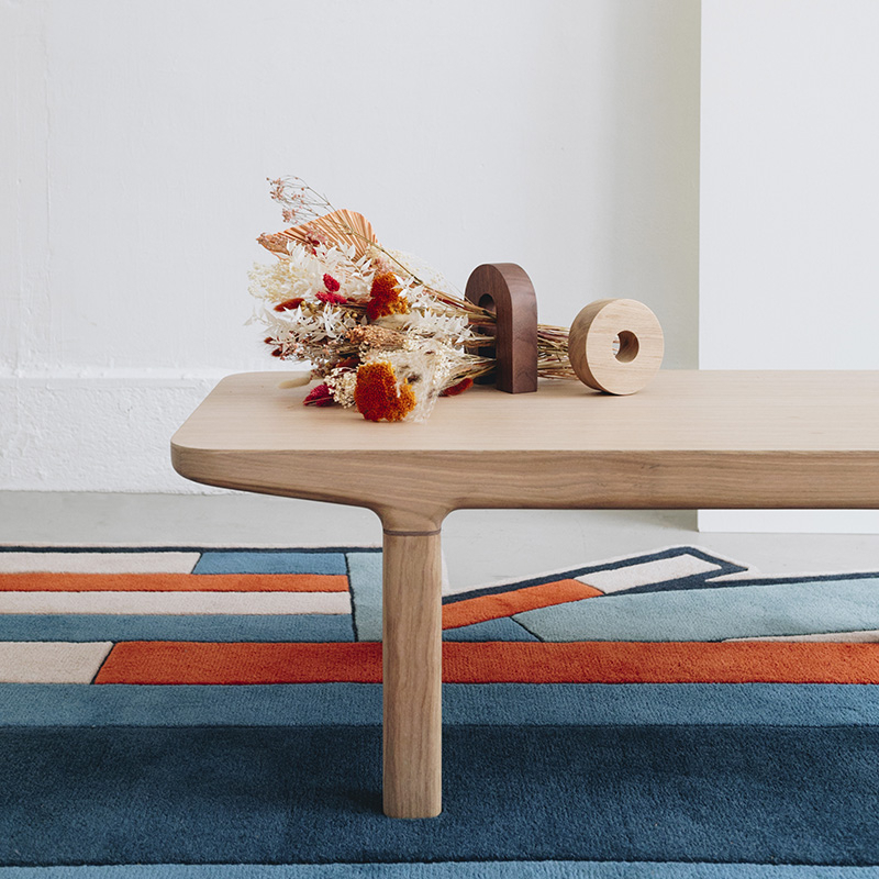 Table basse CAMILLE L29 Chêne HARTO