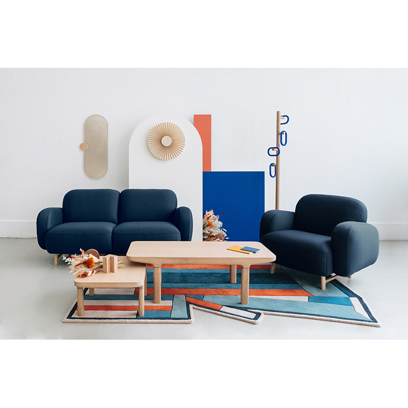 Table basse CAMILLE L29 Chêne HARTO