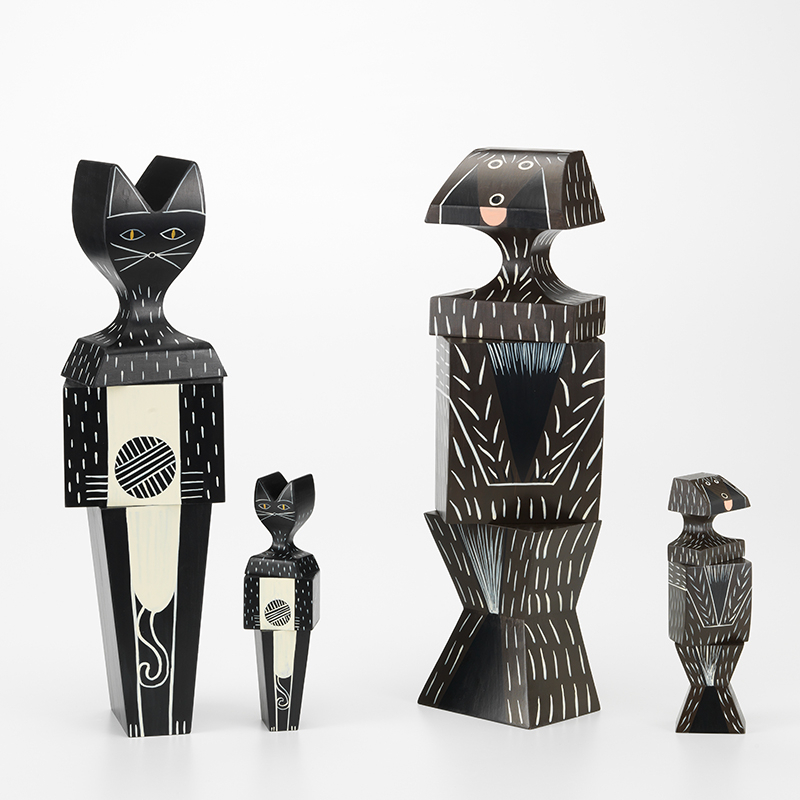 Objet décoratif WOODEN DOLL CAT VITRA