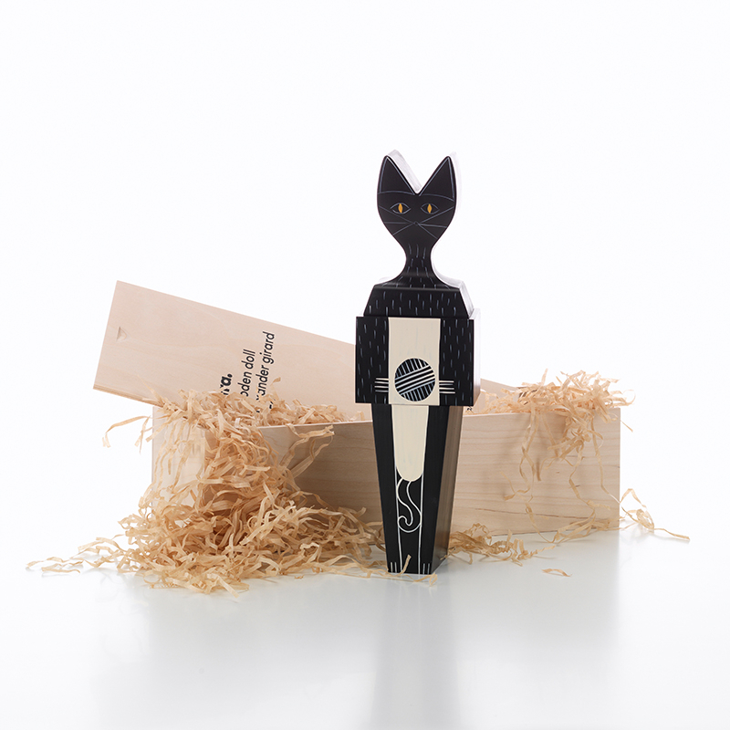 Objet décoratif WOODEN DOLL CAT VITRA