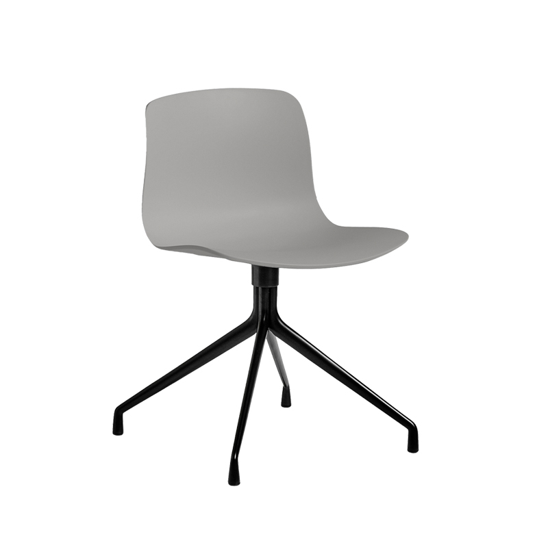 ABOUT A CHAIR AAC 10 Gris béton/ piètement noir