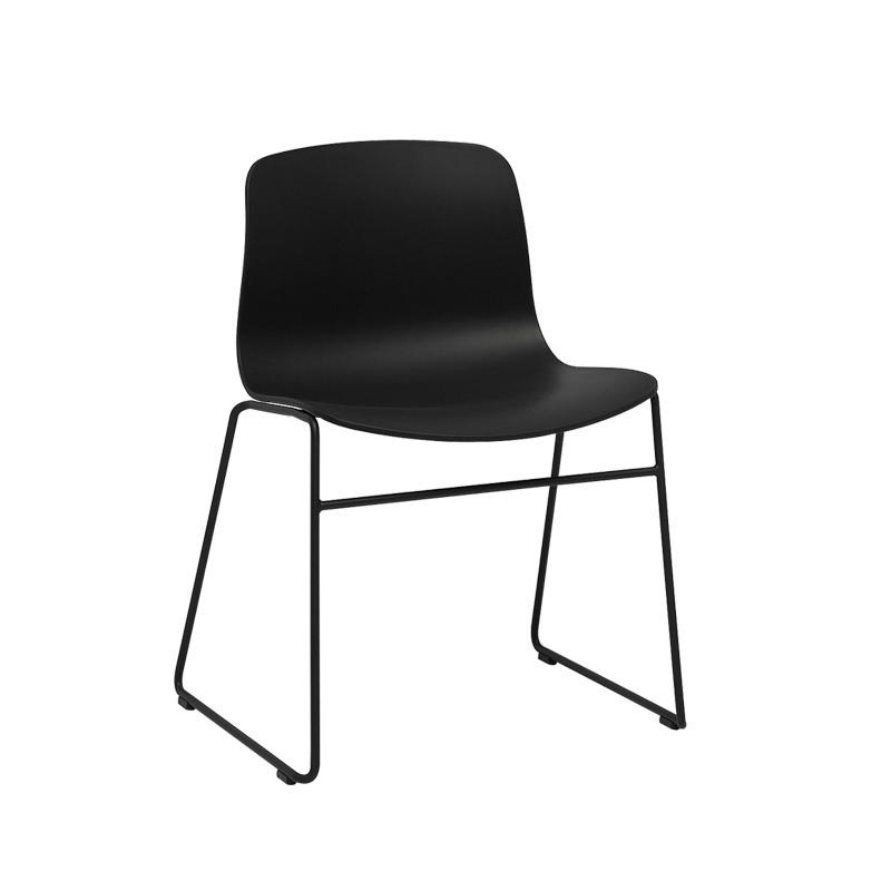 Chaise ABOUT A CHAIR AAC 08 Noir HAY