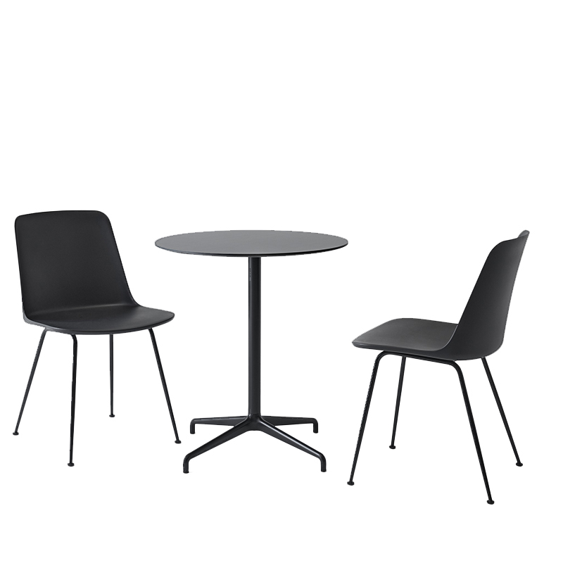 Chaise extérieur RELY OUTDOOR HW70 Noir AND TRADITION