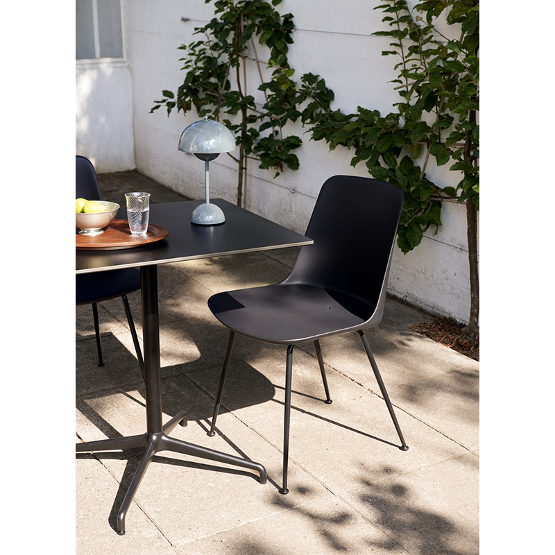 Chaise extérieur RELY OUTDOOR HW70 Noir AND TRADITION