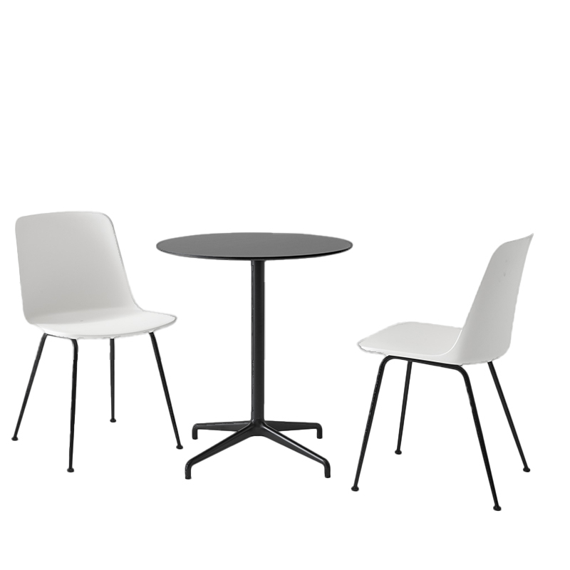 Chaise extérieur RELY OUTDOOR HW70 Blanc AND TRADITION