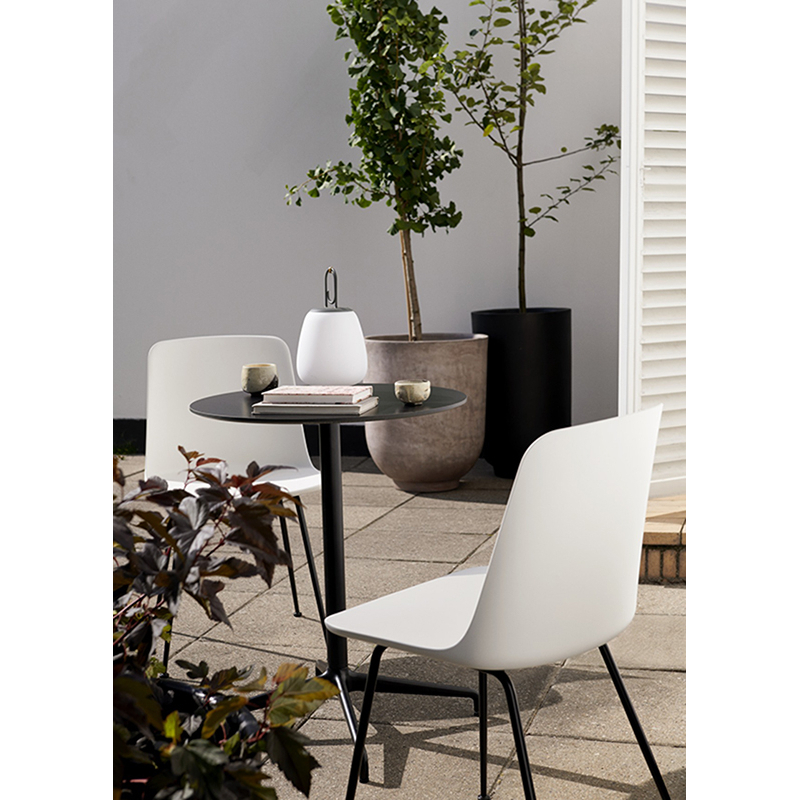 Chaise extérieur RELY OUTDOOR HW70 Blanc AND TRADITION