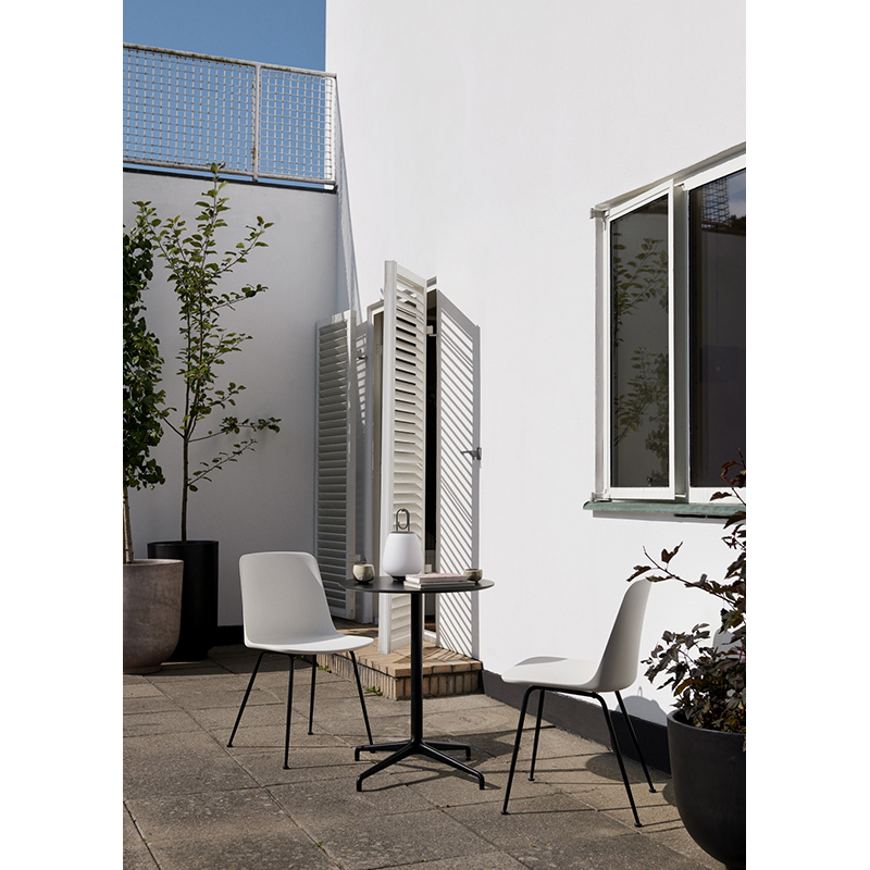 Chaise extérieur RELY OUTDOOR HW70 Blanc AND TRADITION
