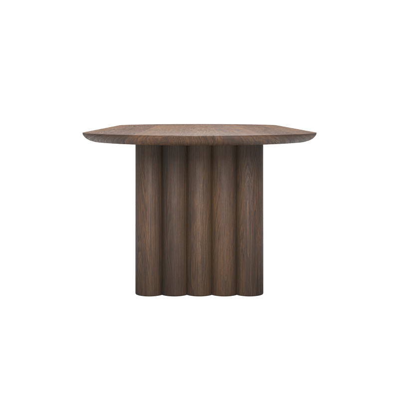 Table PLUSH OVAL Noyer huilé DK3