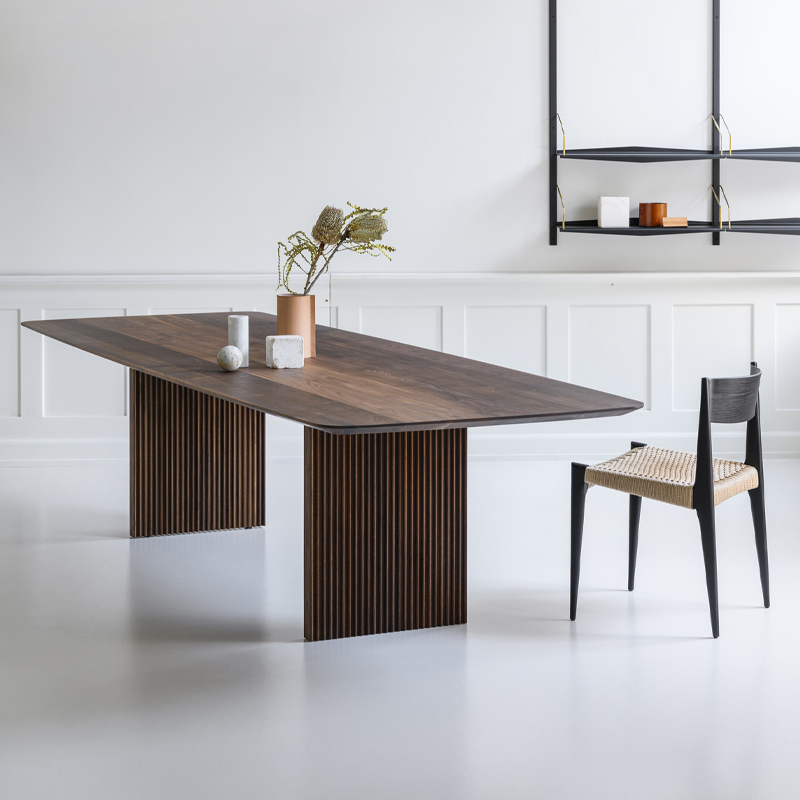 Table TEN RECTANGULAR L 270 Chêne fumé huilé DK3