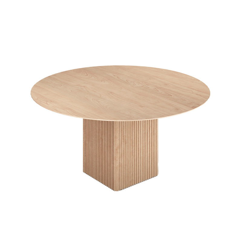 Table TEN ROUND Chêne savonné DK3