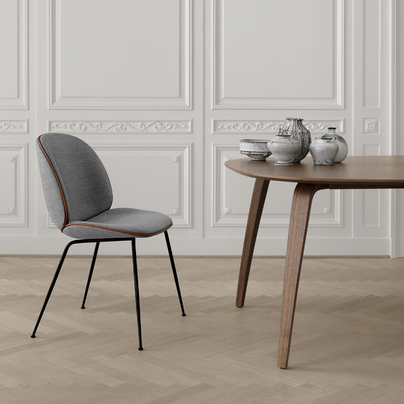 Table GUBI DINING ELLIPTICAL Noyer GUBI