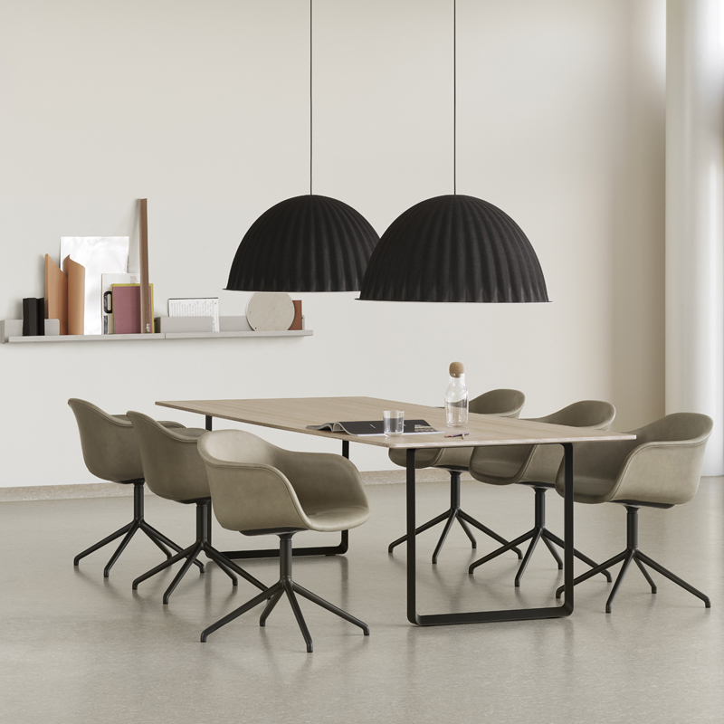 Suspension UNDER THE BELL Ø82 Noir MUUTO