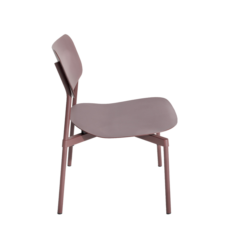 Fauteuil FROMME Rouge brun PETITE FRITURE