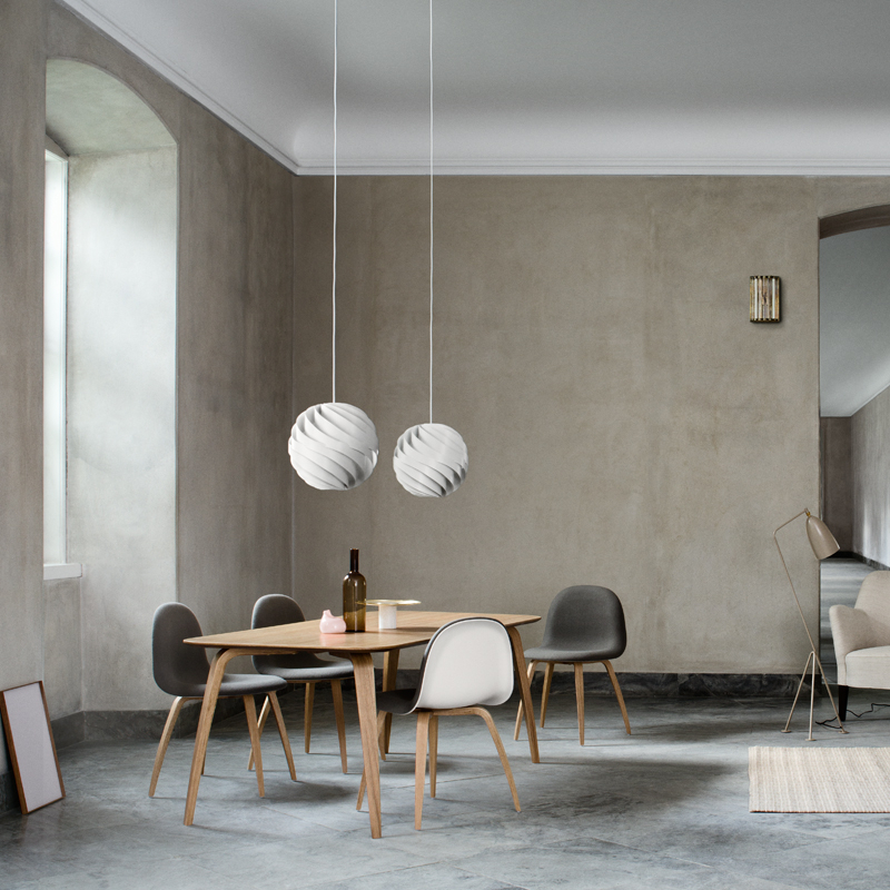 Table GUBI DINING RECTANGULAR Noyer GUBI