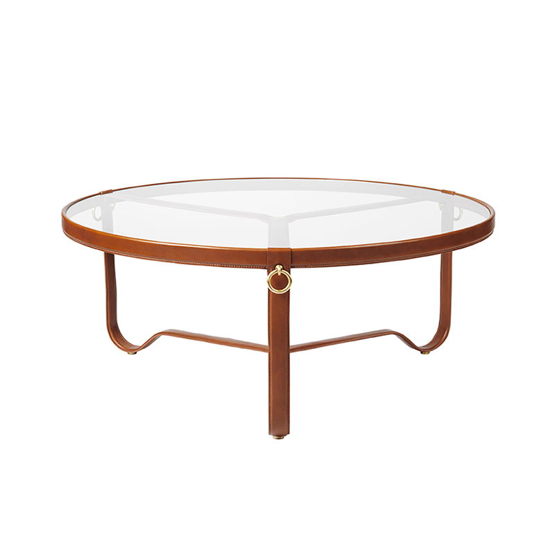ADNET Ø 100 Cuir marron