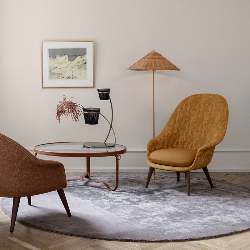 ADNET Ø 100 Cuir marron