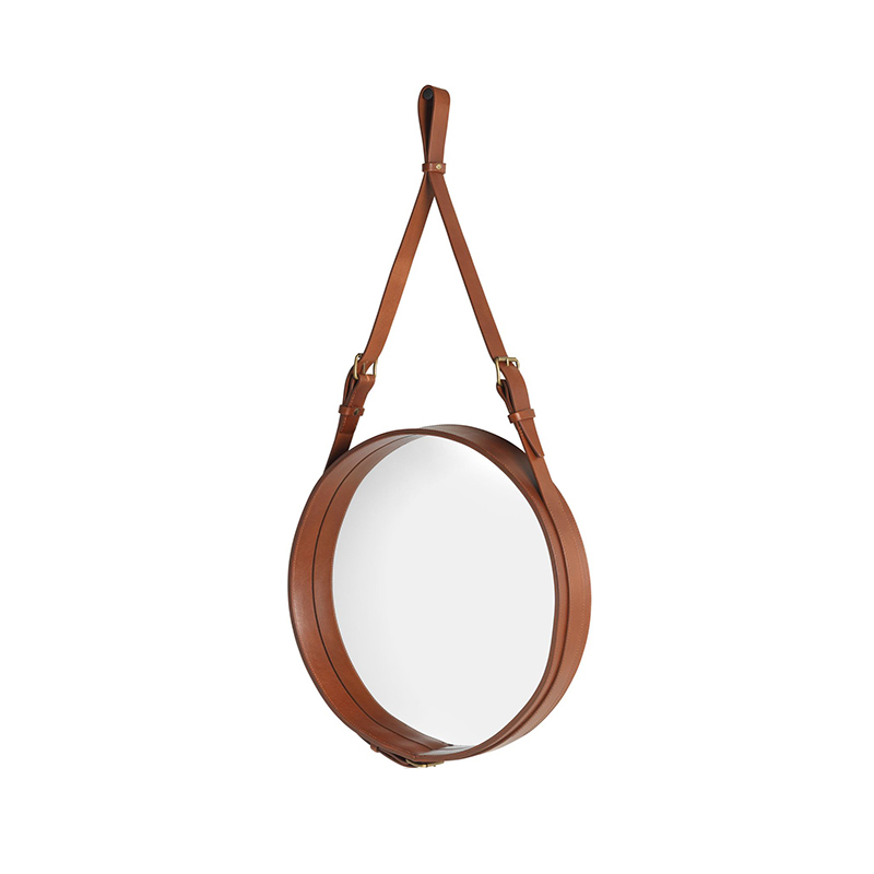 Miroir ADNET Ø 45 Marron