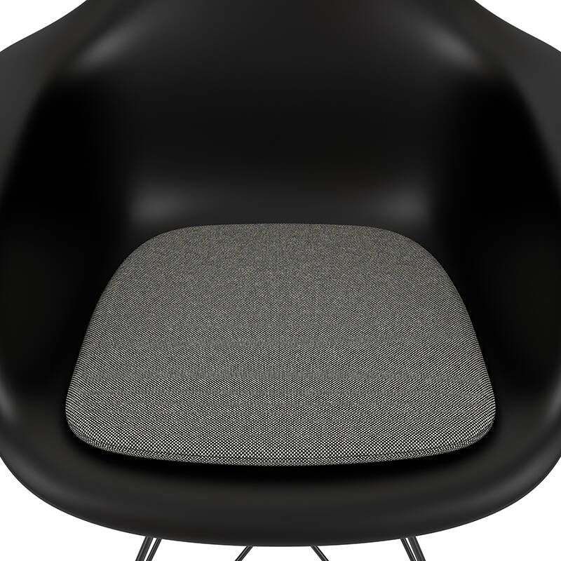 Coussin Coussin d'assise SOFT SEAT Type A Hopsak 23 nero/ivoire VITRA