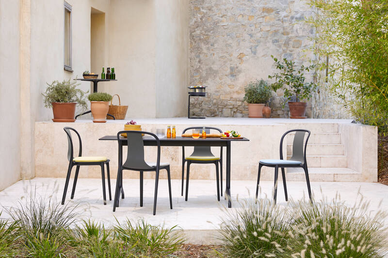 Coussin Coussin d'assise SOFT SEAT Type A Hopsak 23 nero/ivoire VITRA