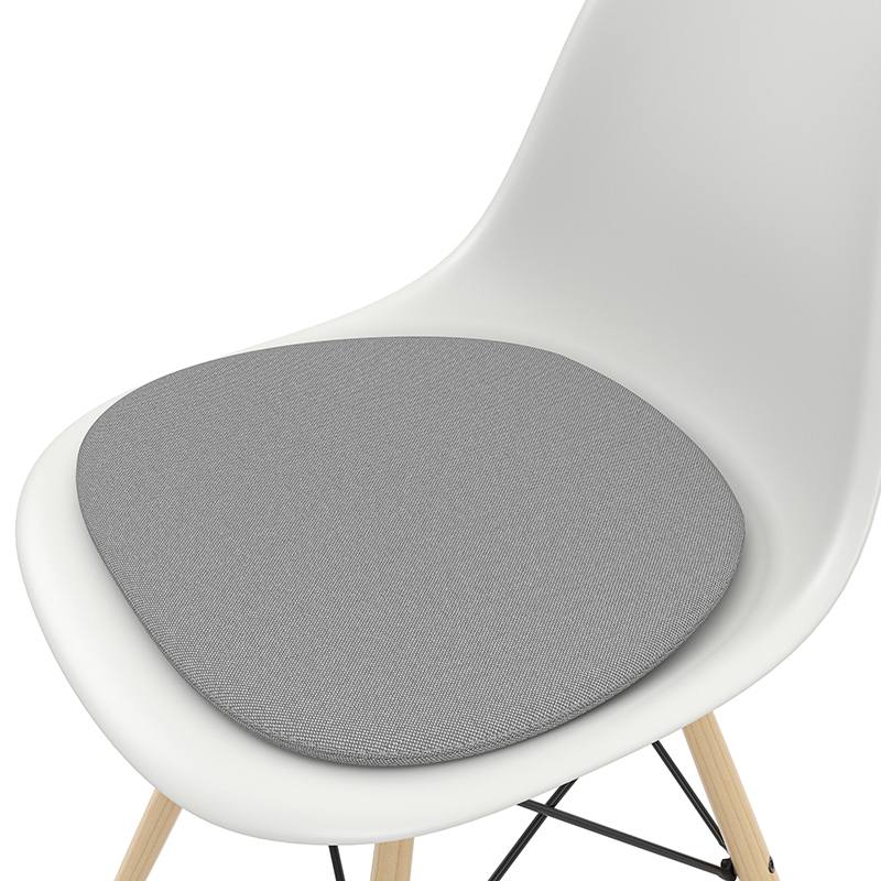 Coussin Coussin d'assise SOFT SEAT Type B Plano 05 blanc crème/gris sierra VITRA