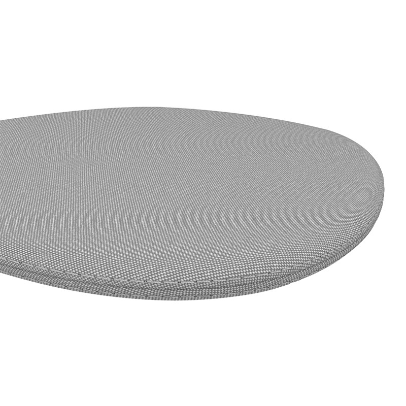 Coussin Coussin d'assise SOFT SEAT Type B Plano 05 blanc crème/gris sierra VITRA