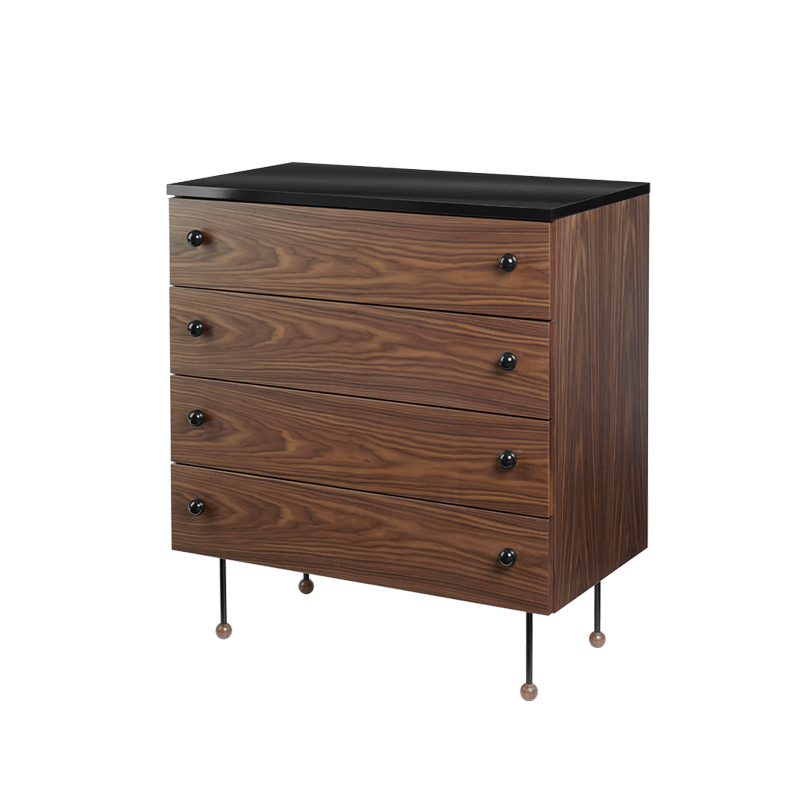 Meuble de rangement GROSSMAN 62 SERIES Commode 4 tiroirs GUBI