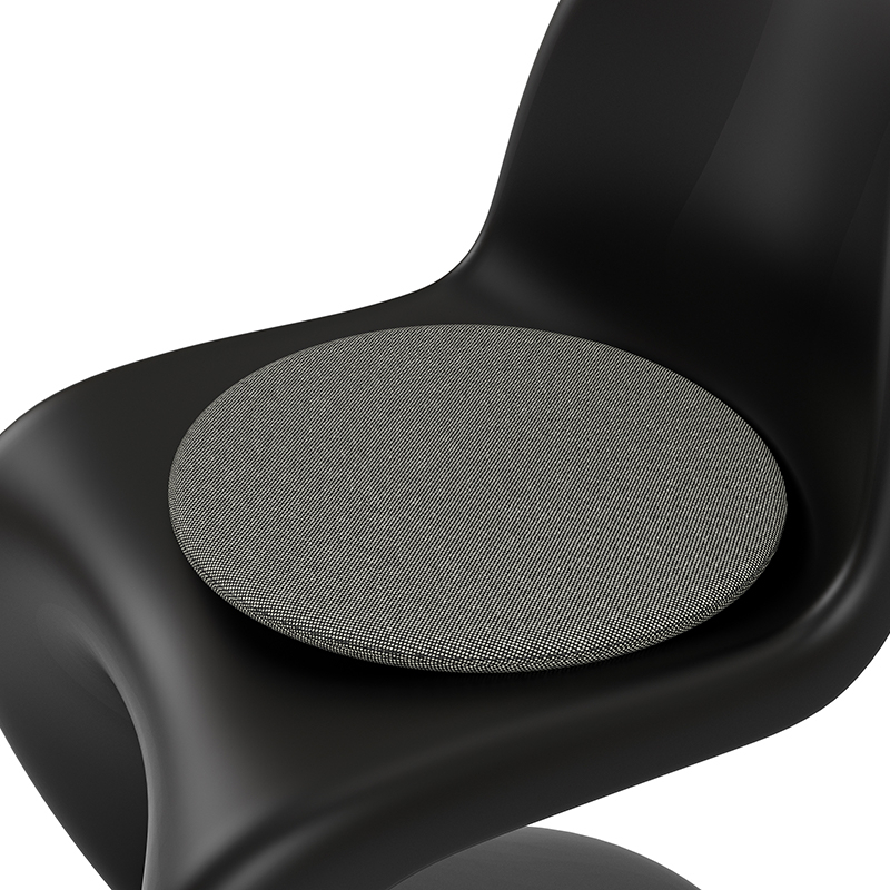 Coussin Coussin d'assise SOFT SEAT Type C Hopsak 23 nero/ivoire VITRA
