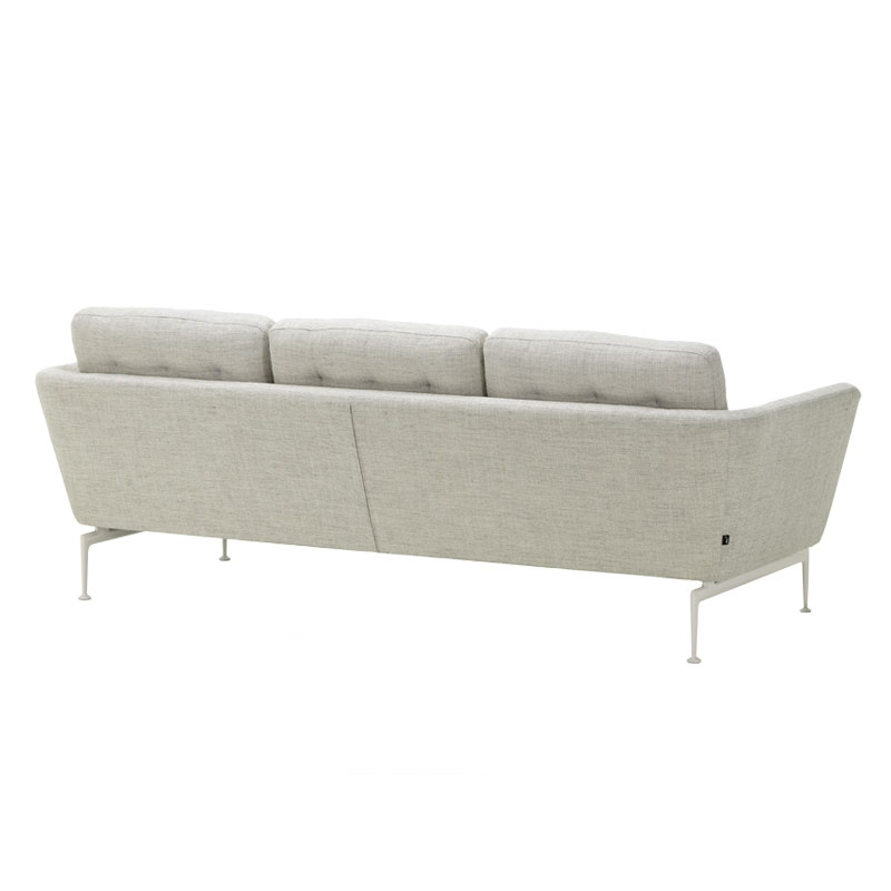 Canapé SUITA Capitonné 3 places Stone melange VITRA