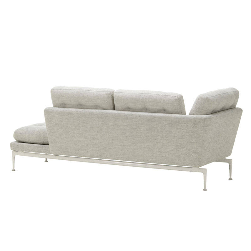 Canapé SUITA Capitonné chaise longue Stone melange VITRA