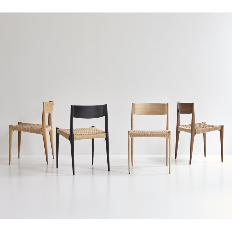 Chaise PIA Chêne huilé DK3