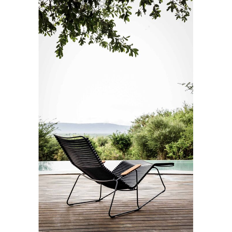 Bain de soleil, chaise longue et hamac Sunrocker CLICK Paprika HOUE
