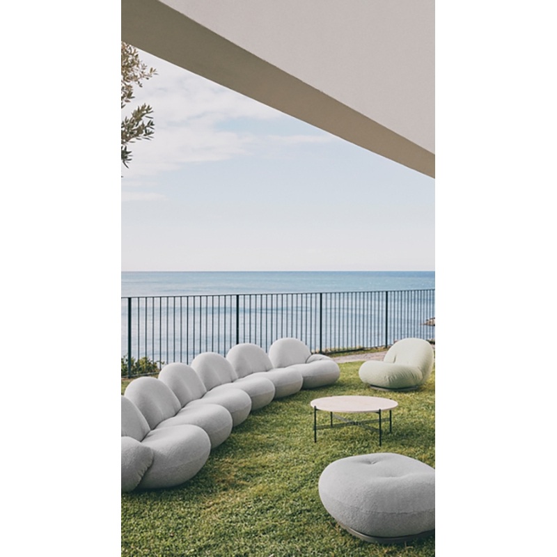 Pouf extérieur Pouf PACHA OUTDOOR pivotant Libera 001 GUBI