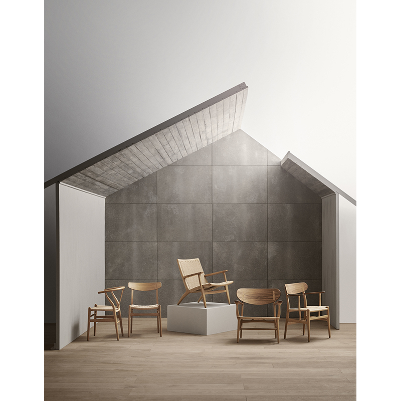 Chaise CH23 Chêne noir/ corde noire CARL HANSEN