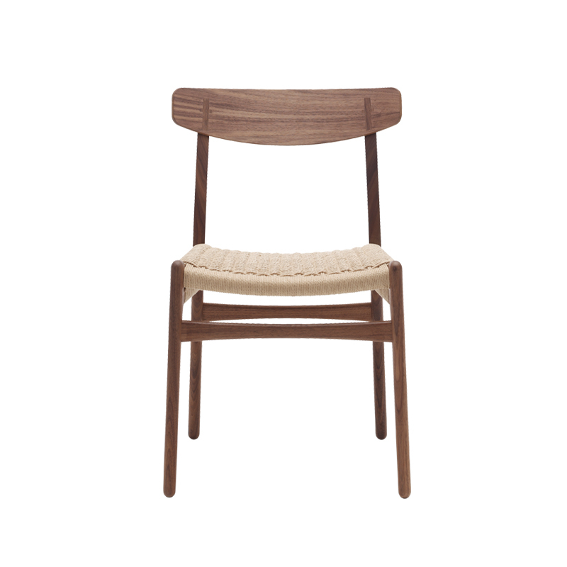 Chaise CH23 Noyer huilé/ corde naturelle CARL HANSEN