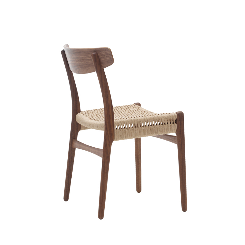 Chaise CH23 Noyer huilé/ corde naturelle CARL HANSEN