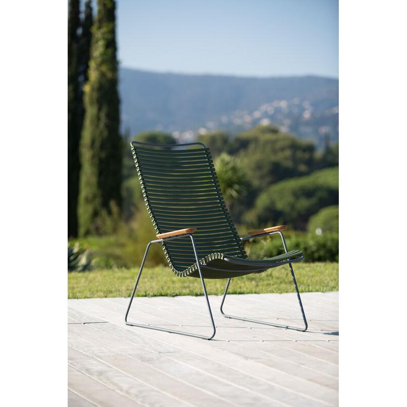 Fauteuil extérieur Fauteuil CLICK Paprika HOUE
