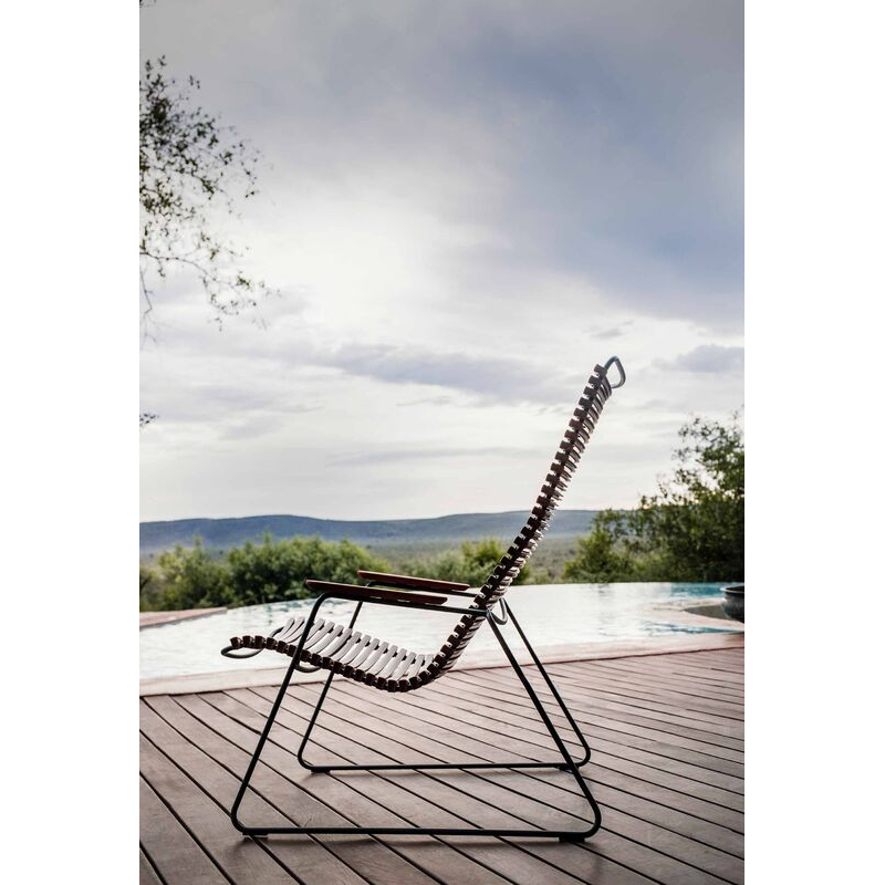 Fauteuil extérieur Fauteuil CLICK Paprika HOUE