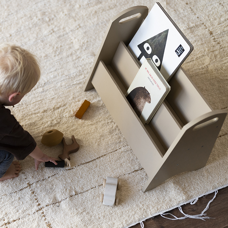 Rangement enfant Rangement livres BOOK HOLDER Beige NOFRED