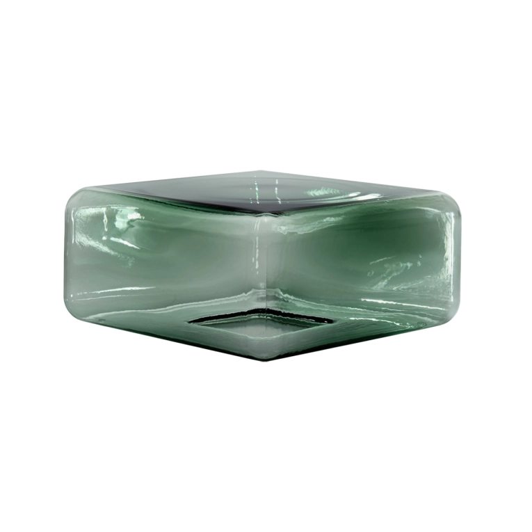 Table basse LOKUM 55x55 Vert pétrole ACERBIS